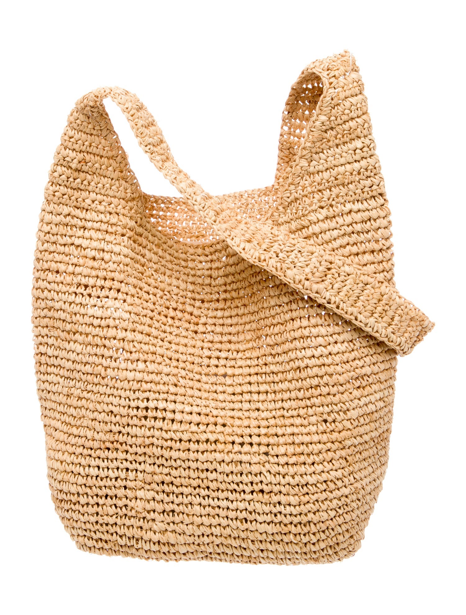 Jenni Kayne Raffia Shoulder Bag Medium