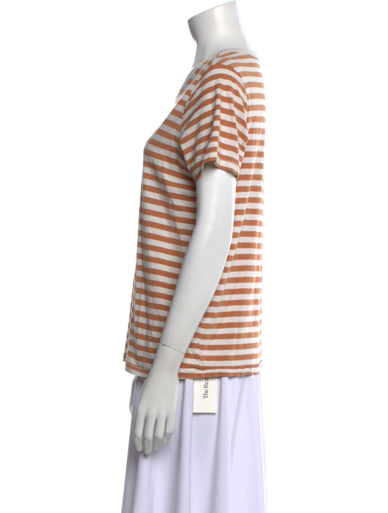 Jenni Kayne Striped Scoop Neck T-Shirt