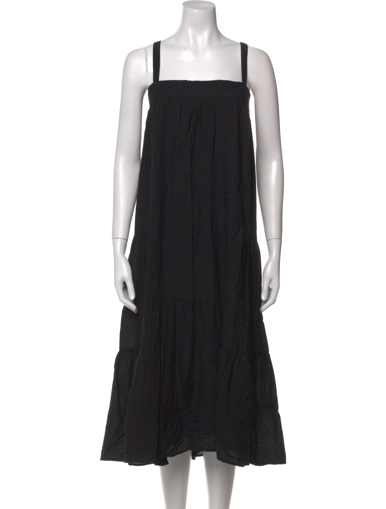 Jenni Kayne Square Neckline Midi Length Dress