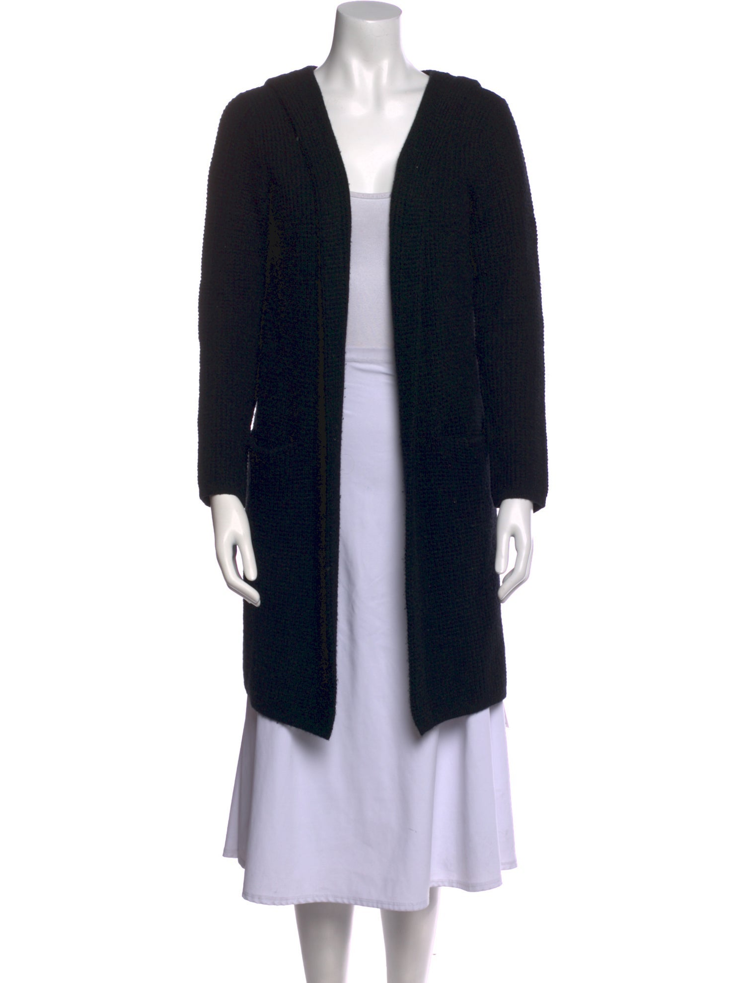 Jenni Kayne Merino Wool Open Front Sweater