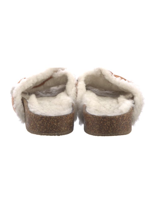 Jenni Kayne Suede Animal Print Slides