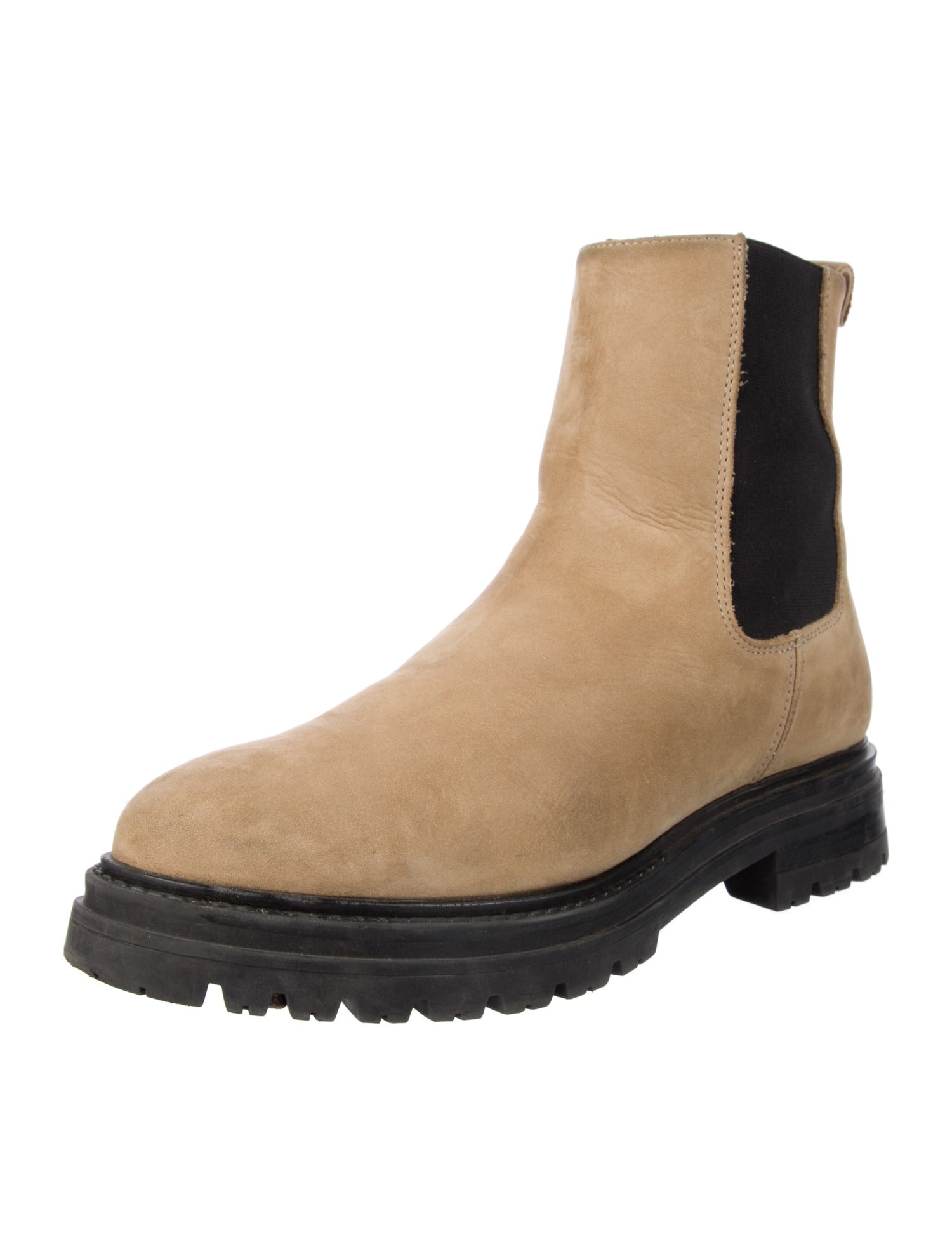 Jenni Kayne Suede Colorblock Pattern Chelsea Boots