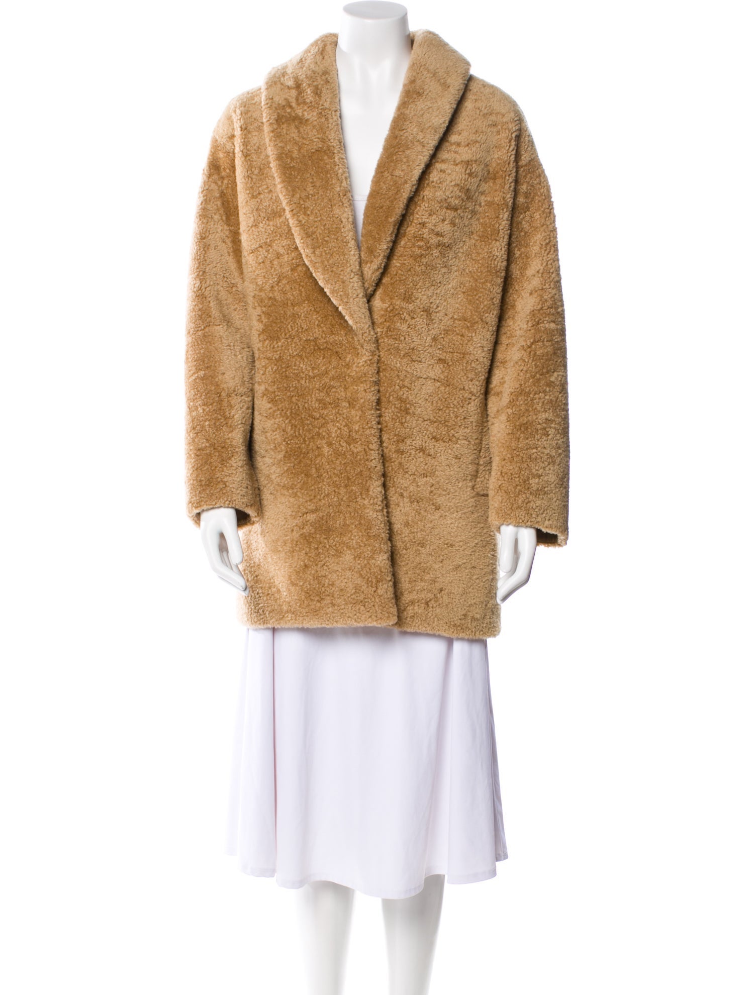 Jenni Kayne Shearling Faux Fur Coat