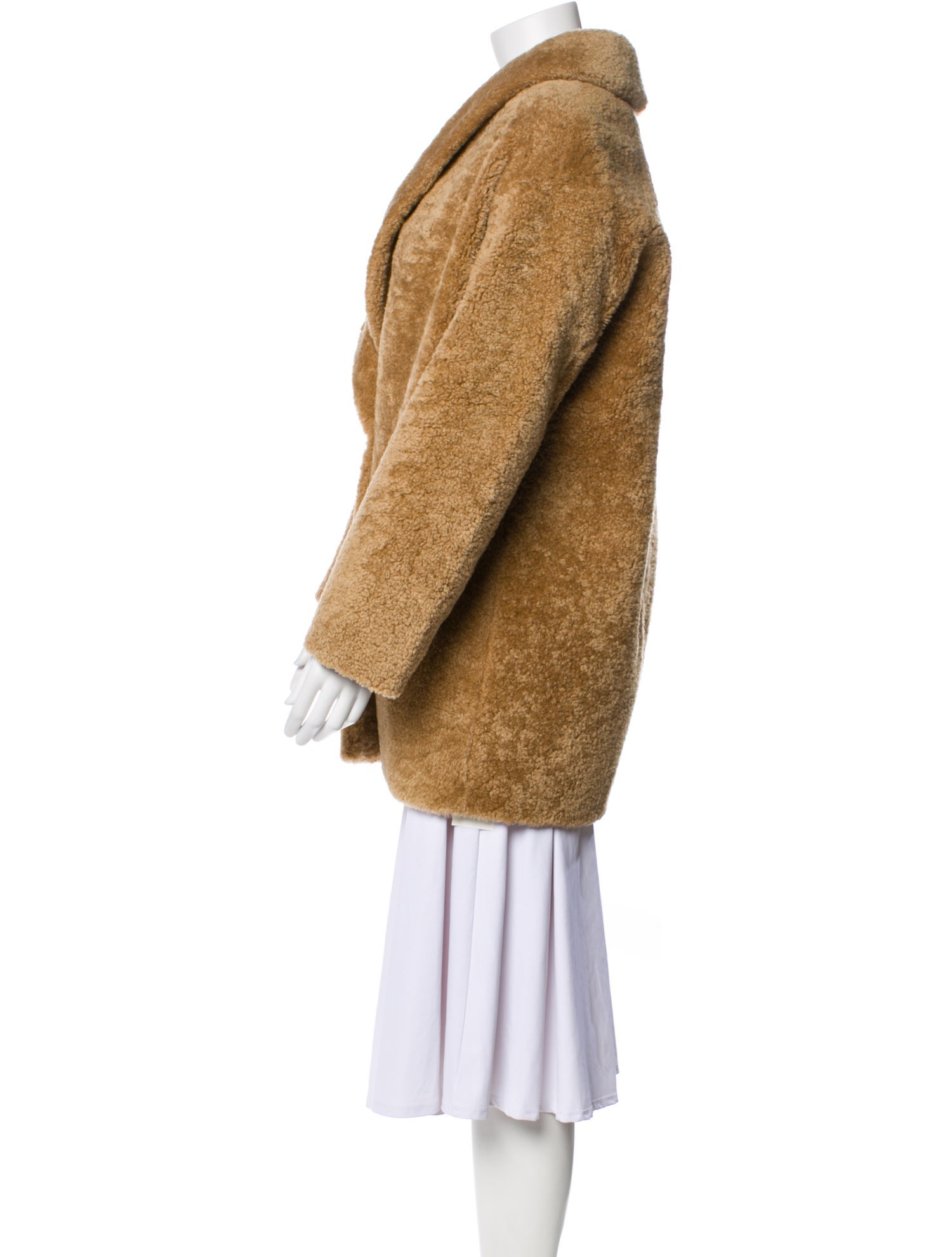Jenni Kayne Shearling Faux Fur Coat