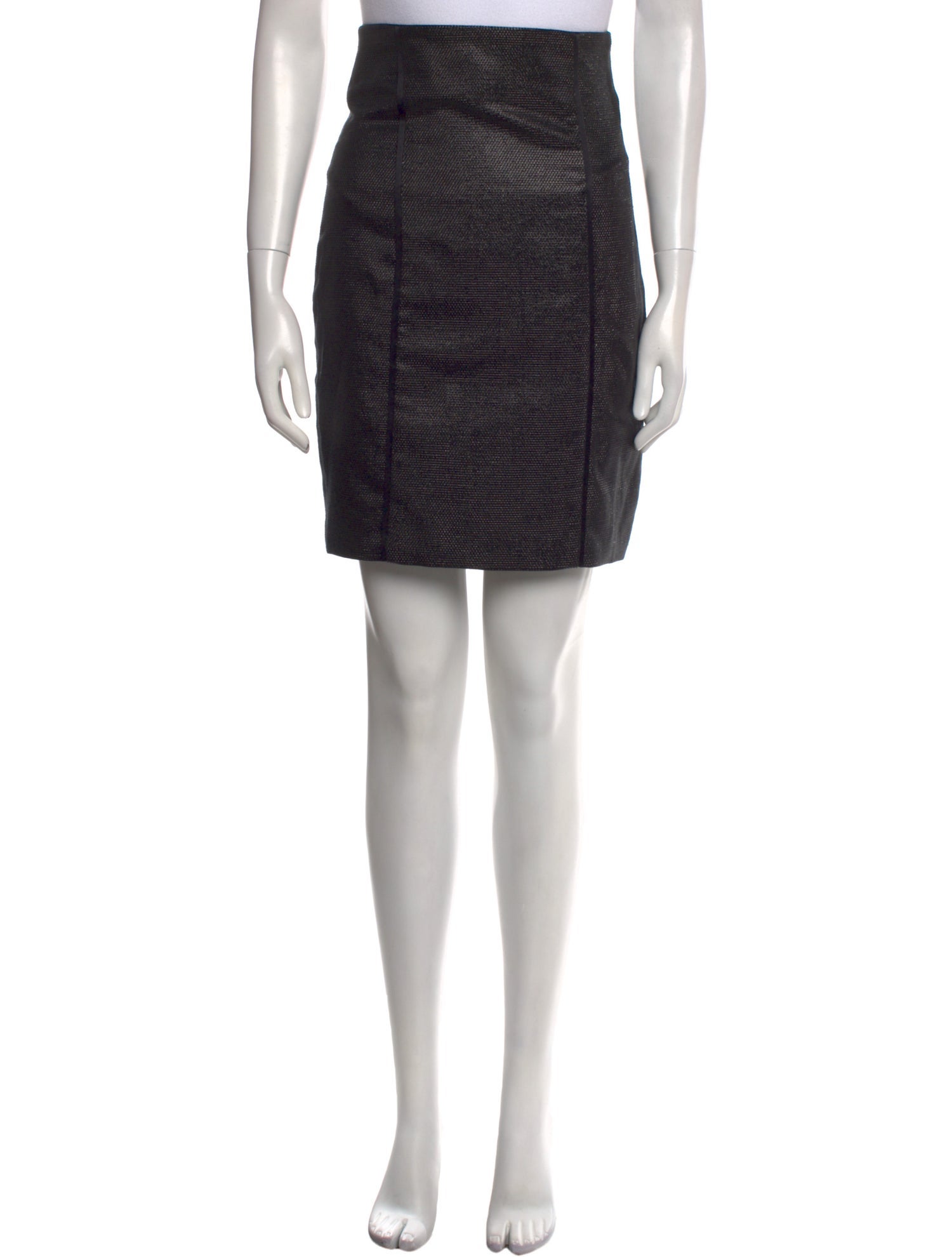 Jenni Kayne Grosgrain Trim Knee-Length Skirt