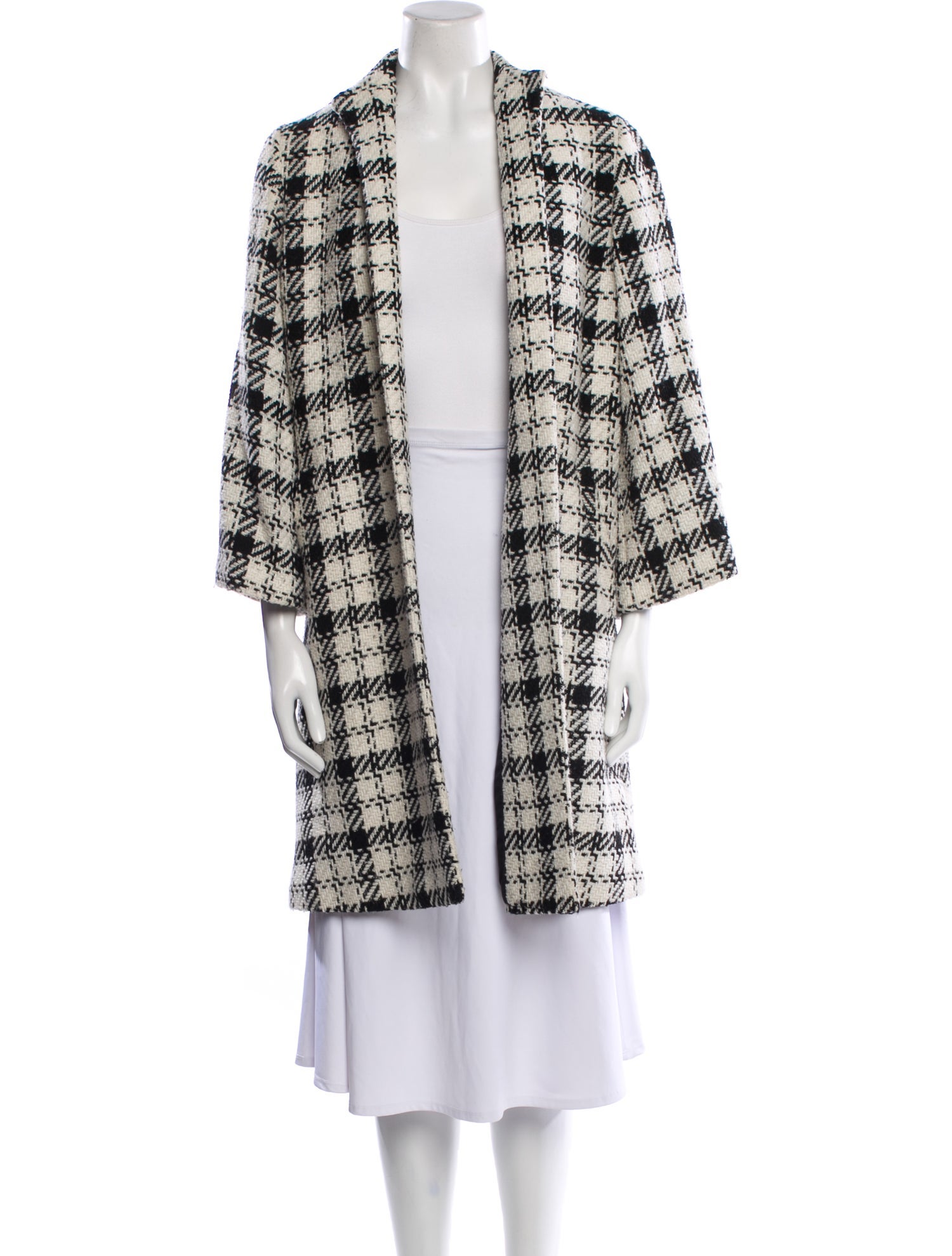 Jenni Kayne Plaid Print Coat