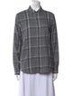 Jenni Kayne Plaid Print Long Sleeve Button-Up Top