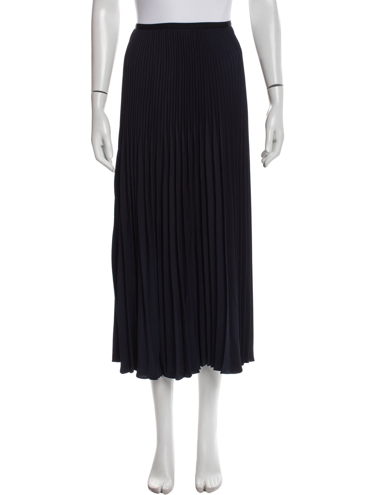 Jenni Kayne Pleated Accents Midi Length Skirt w/ Tags