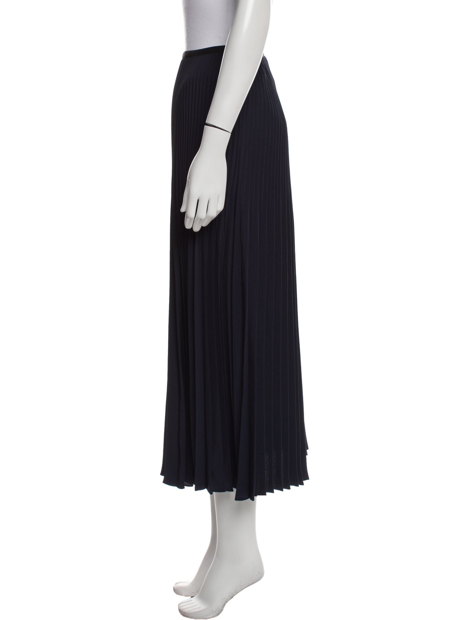 Jenni Kayne Pleated Accents Midi Length Skirt w/ Tags