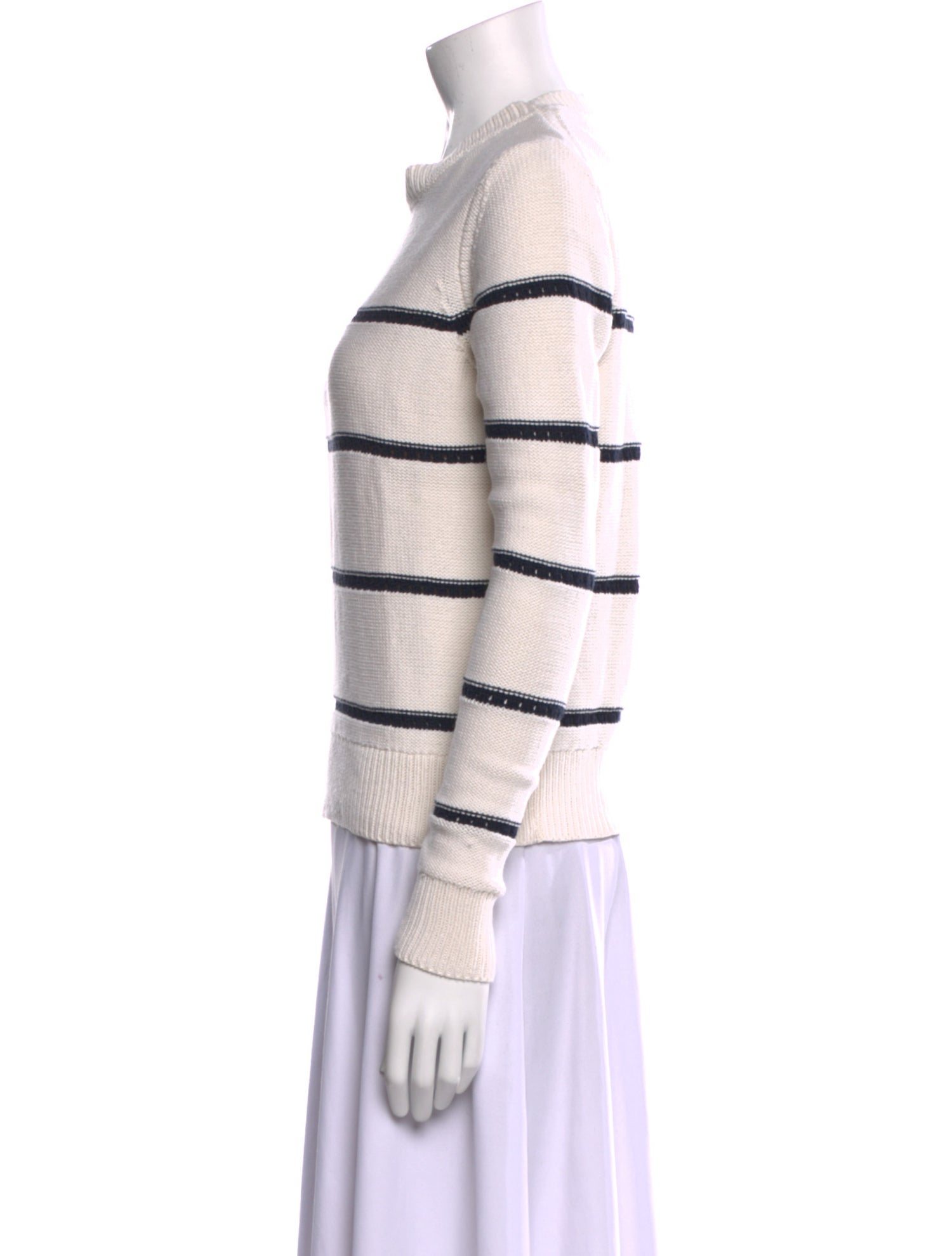 Jenni Kayne Striped Crew Neck Sweater