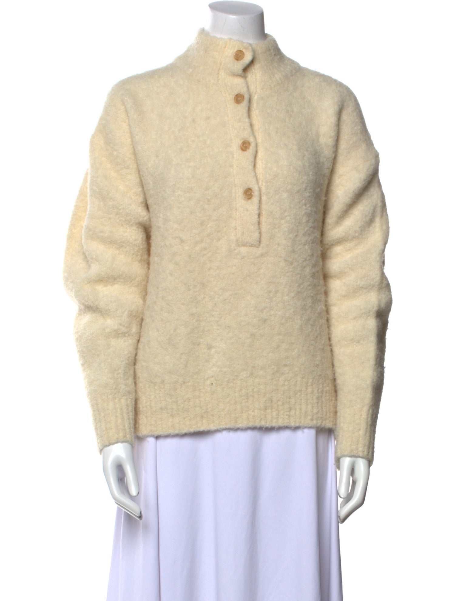 Jenni Kayne Alpaca Mock Neck Sweater