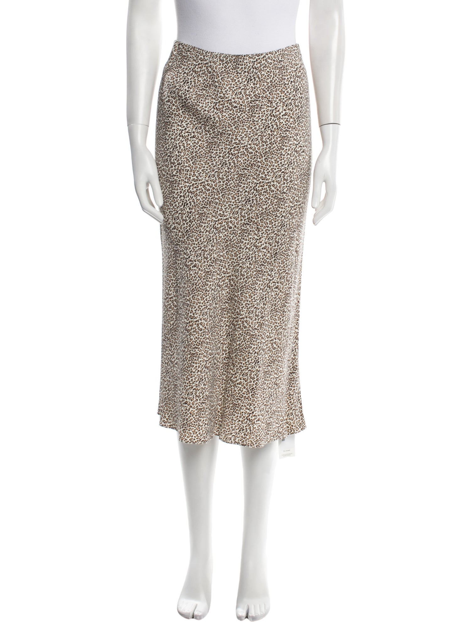 Jenni Kayne Animal Print Midi Length Skirt