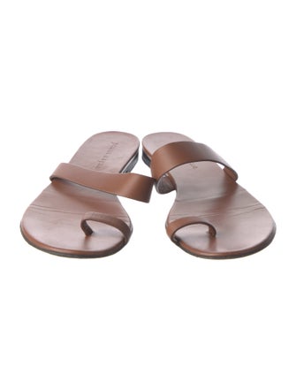 Jenni Kayne Leather Cutout Accent Slides