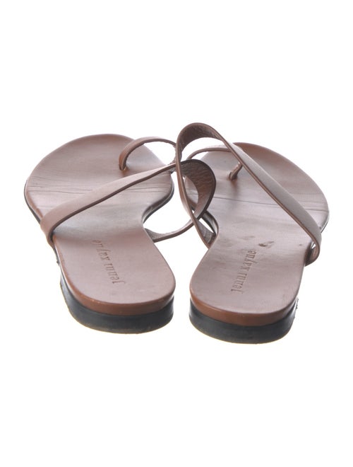 Jenni Kayne Leather Cutout Accent Slides