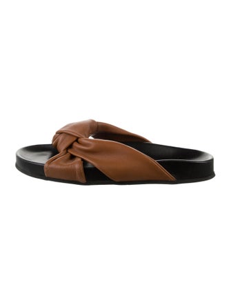Jenni Kayne Leather Slides