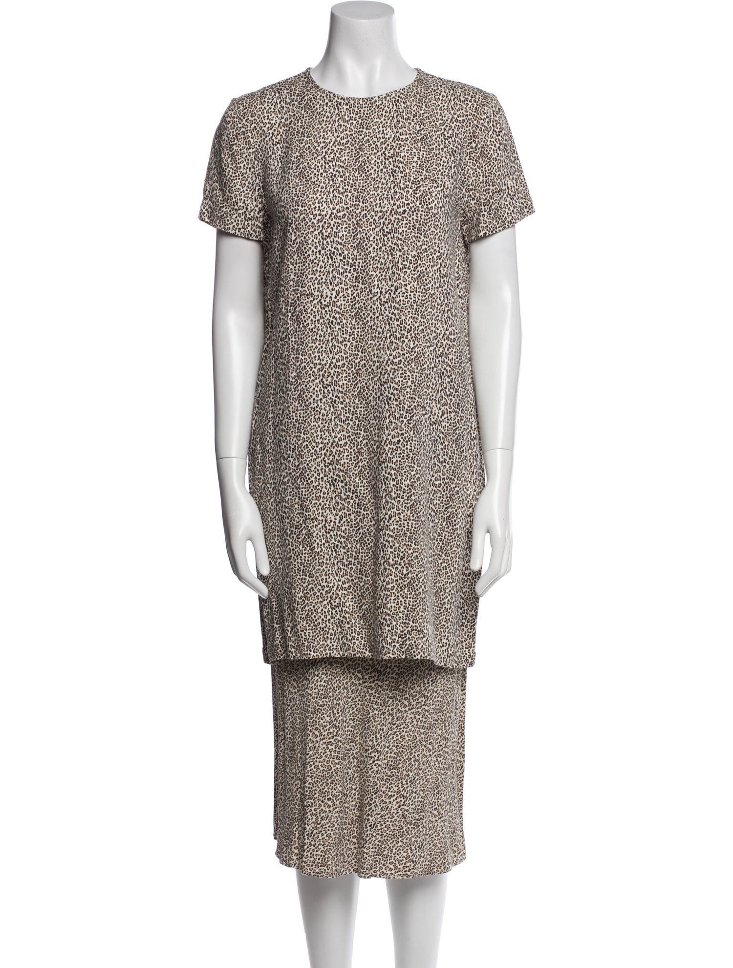 Jenni Kayne Animal Print Skirt Set