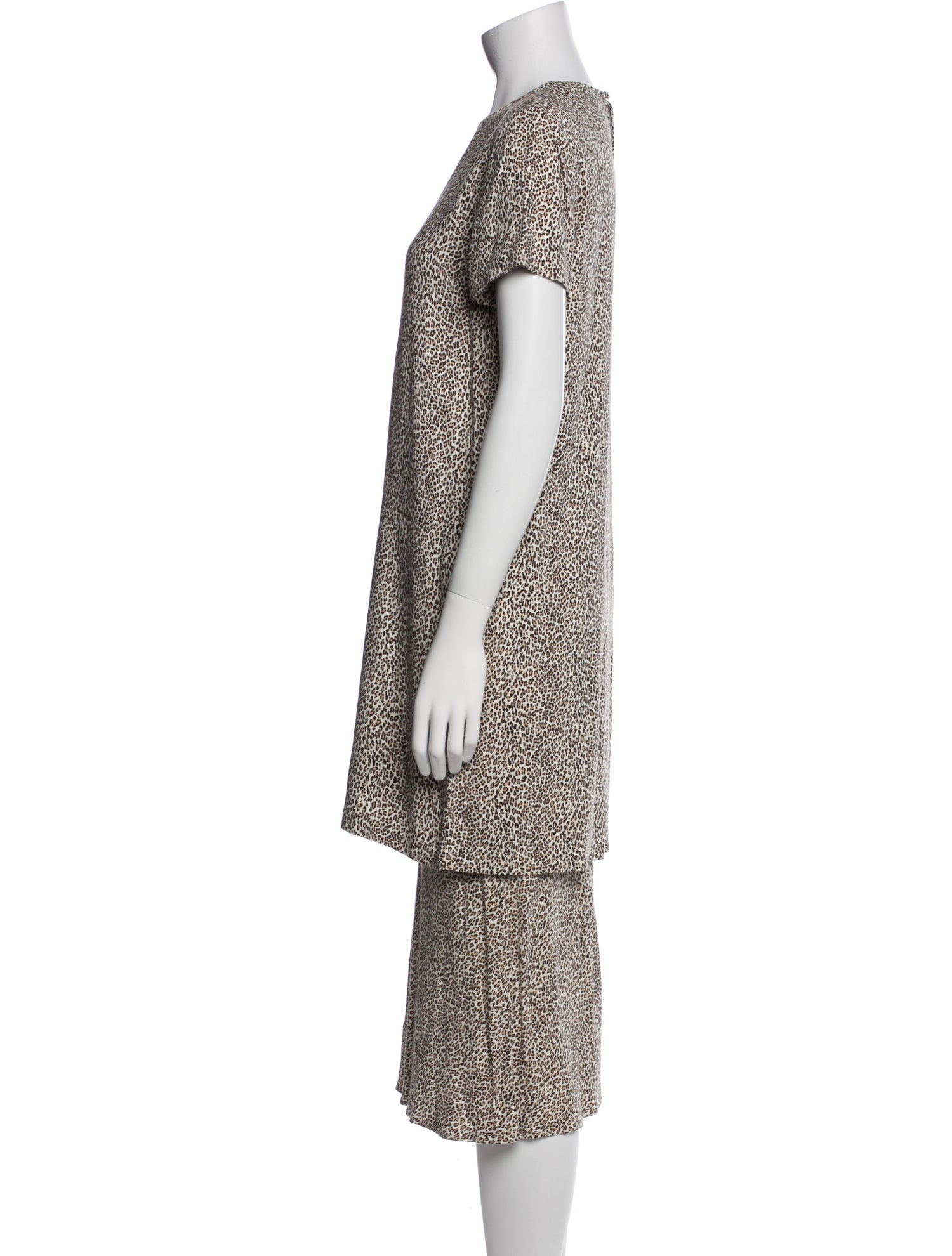 Jenni Kayne Animal Print Skirt Set