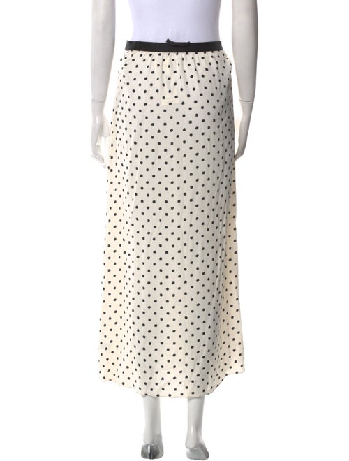 Jenni Kayne Polka Dot Print Midi Length Skirt