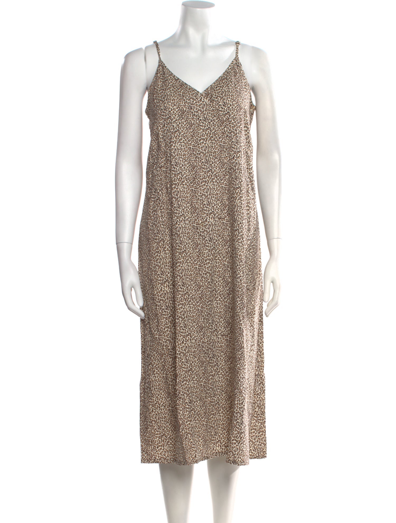 Jenni Kayne V-Neck Midi Length Dress