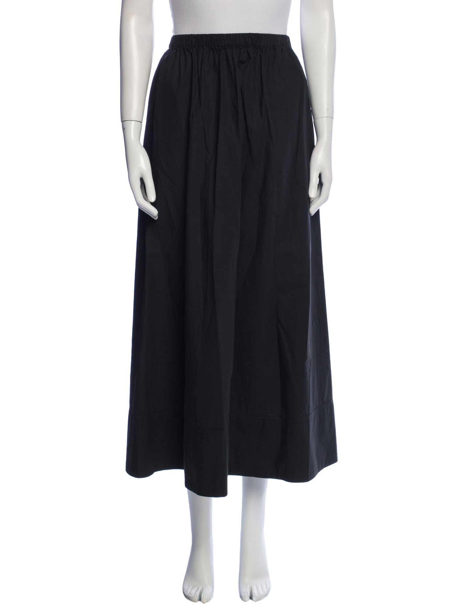 Jenni Kayne Pleated Accents Midi Length Skirt