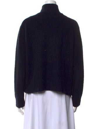 Jenni Kayne Merino Wool Mock Neck Sweatshirt