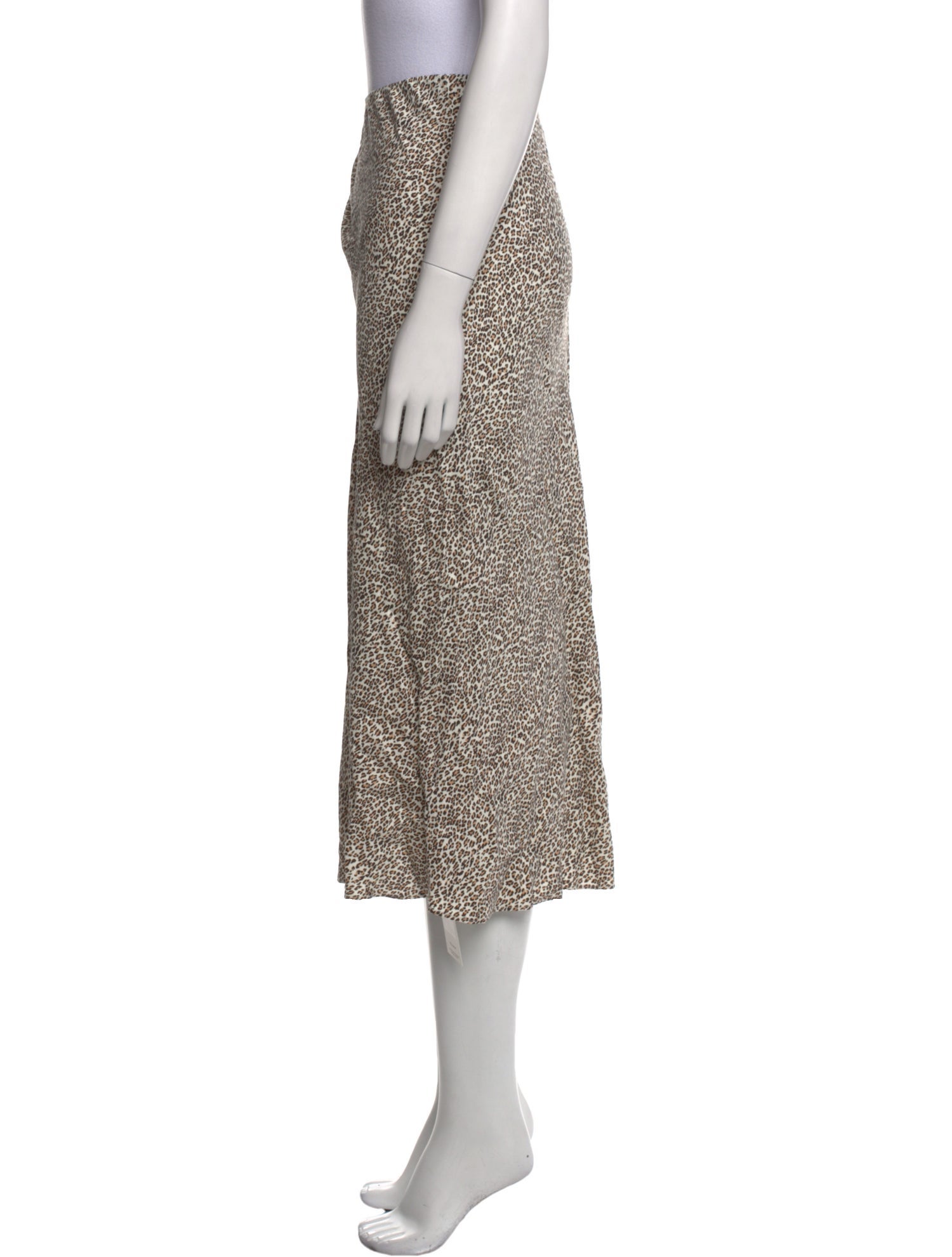 Jenni Kayne Animal Print Midi Length Skirt