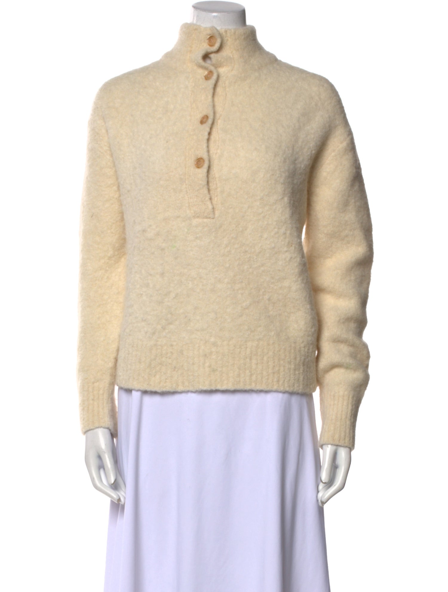 Jenni Kayne Alpaca Mock Neck Sweater