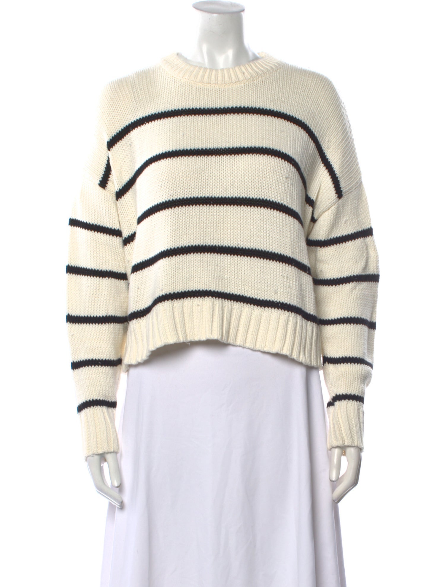 Jenni Kayne Striped Crew Neck Sweater