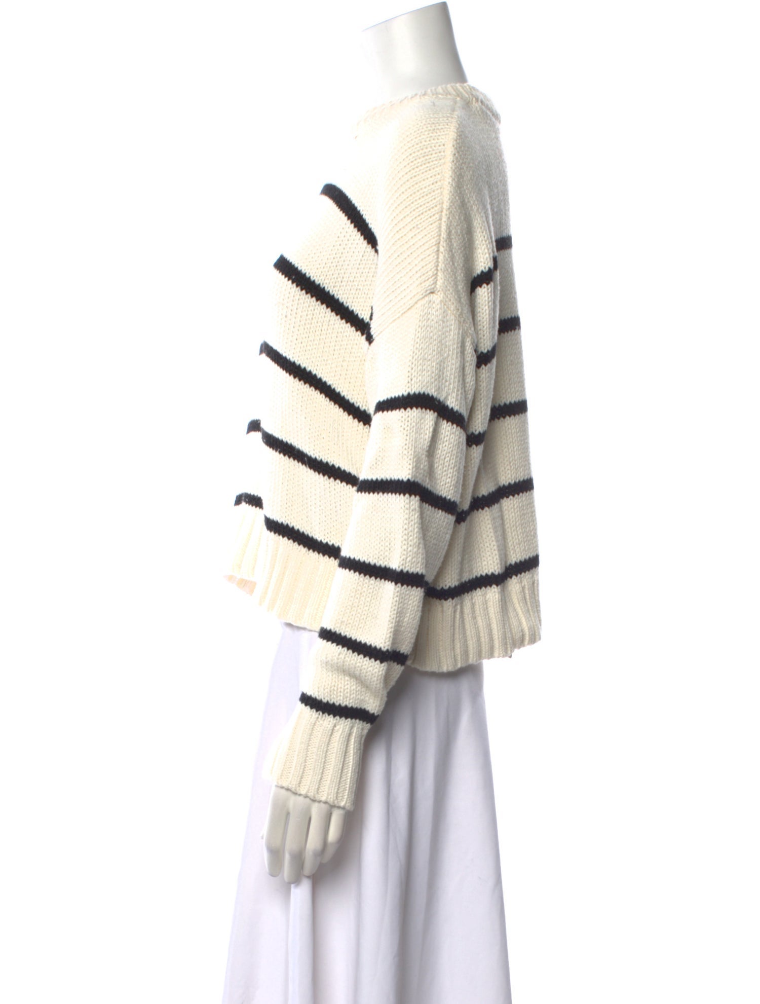 Jenni Kayne Striped Crew Neck Sweater