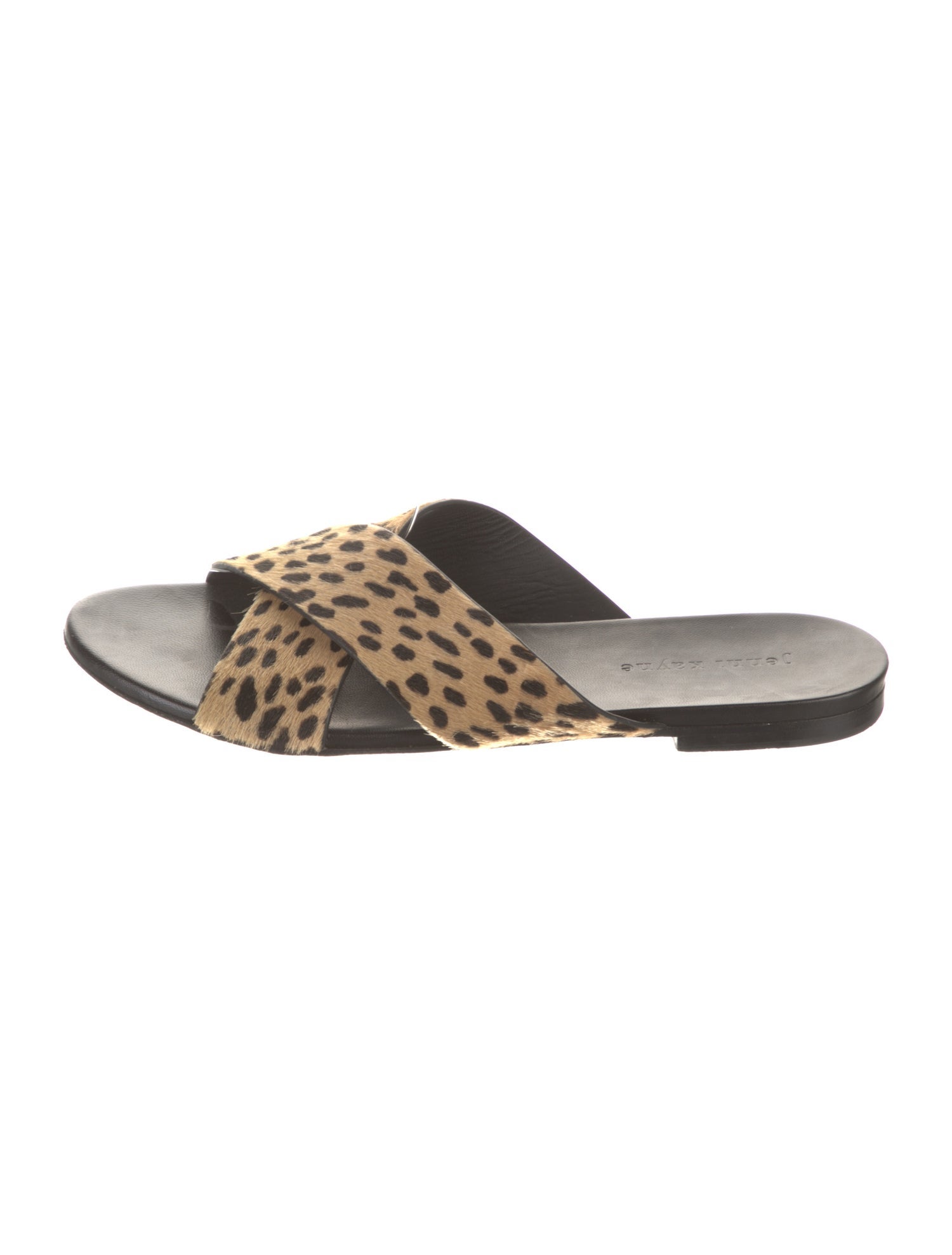 Jenni Kayne Ponyhair Animal Print Slides