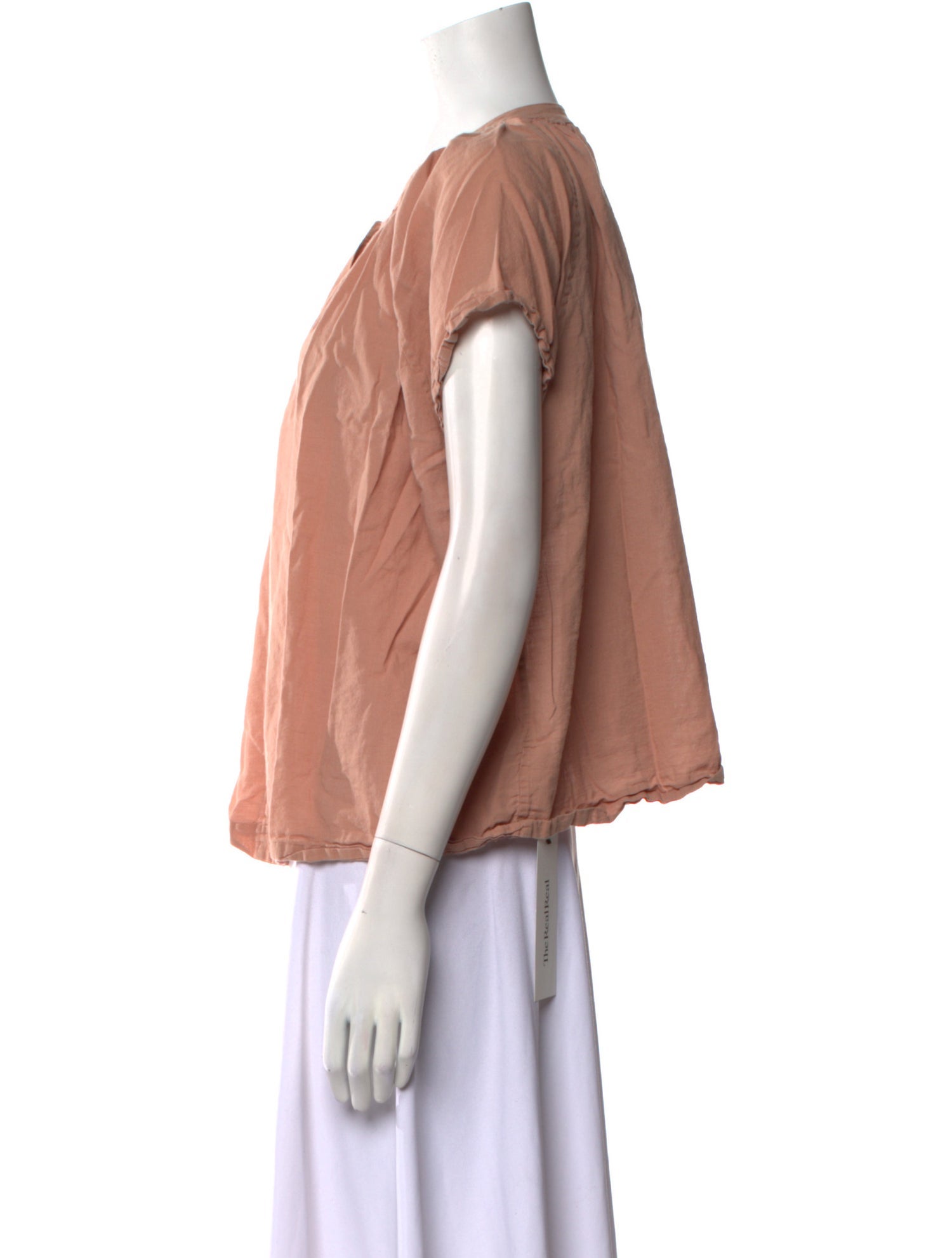 Jenni Kayne Crew Neck Short Sleeve Blouse