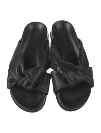 Jenni Kayne Leather Slides