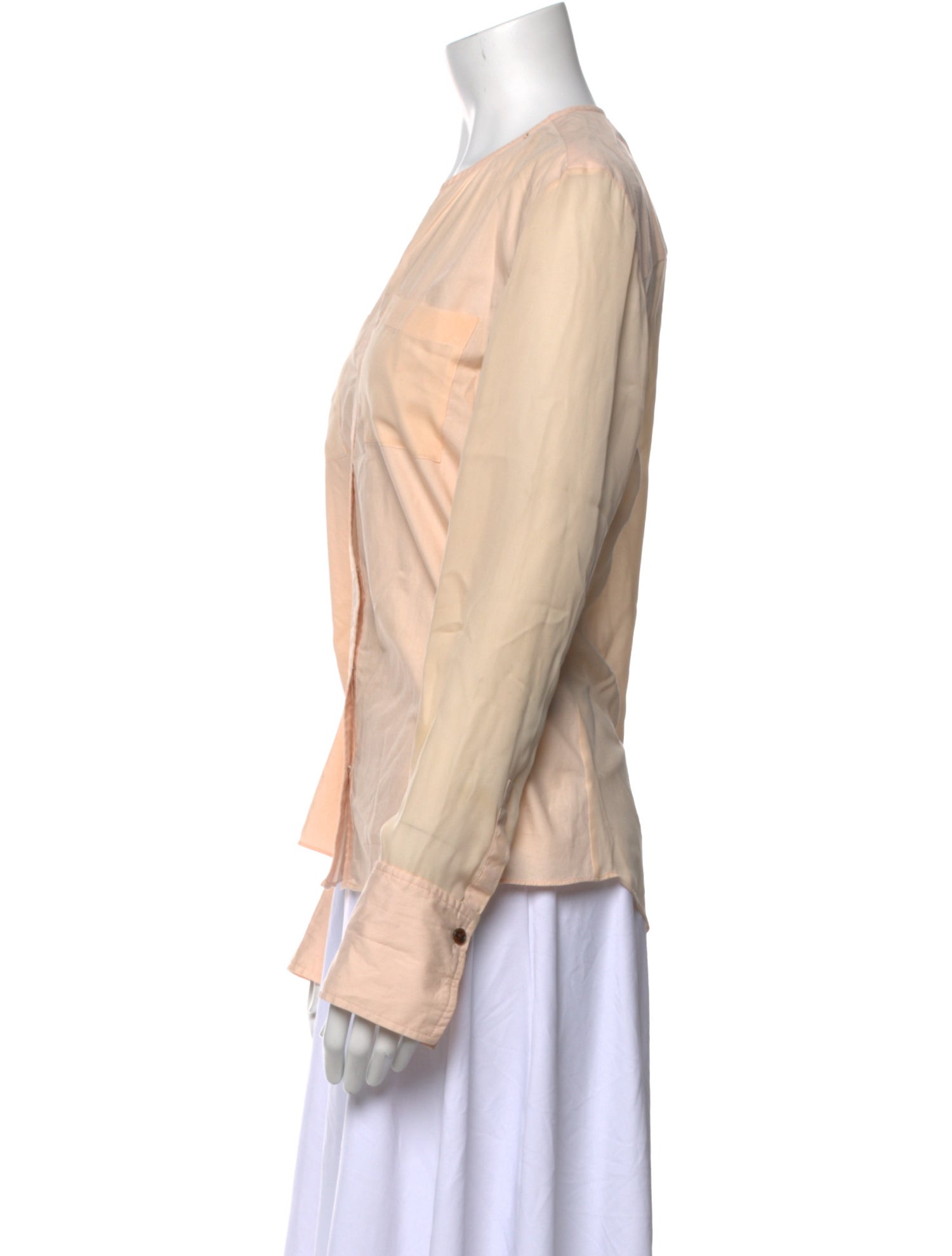 Jenni Kayne V-Neck Long Sleeve Blouse