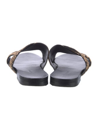 Jenni Kayne Ponyhair Animal Print Slides