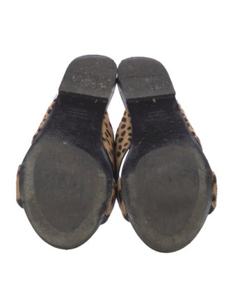 Jenni Kayne Ponyhair Animal Print Slides