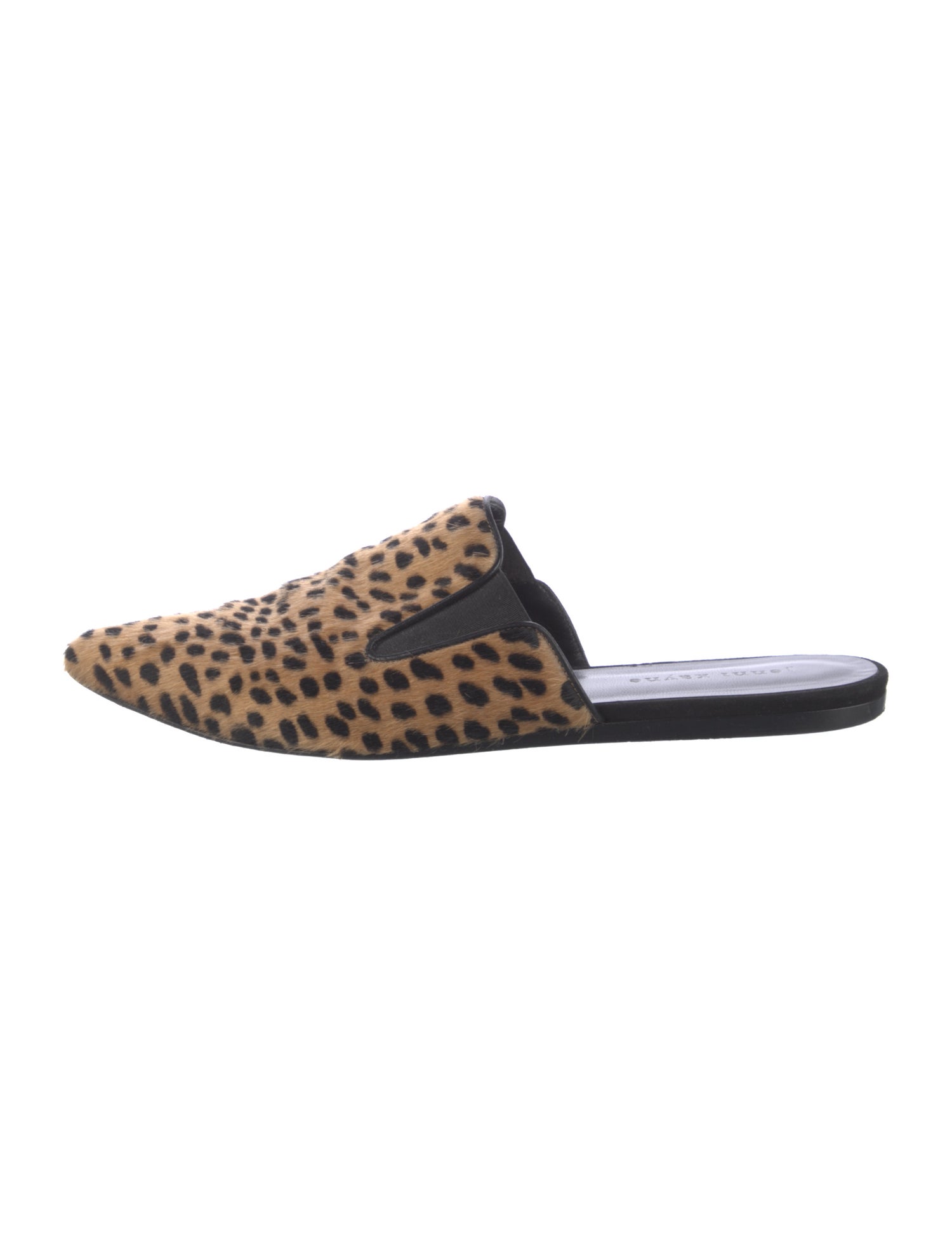 Jenni Kayne Ponyhair Animal Print Mules