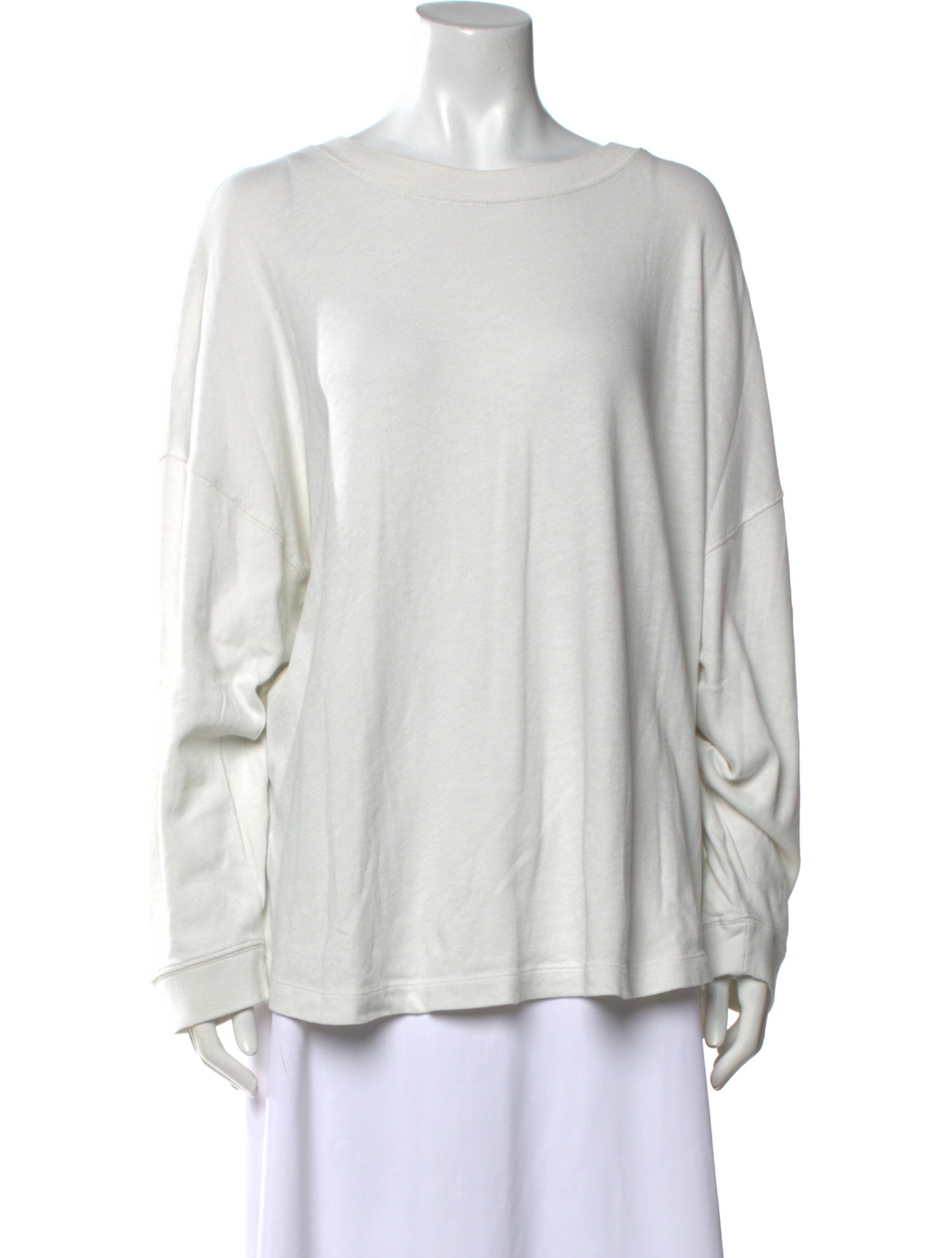 Jenni Kayne Bateau Neckline Long Sleeve Top