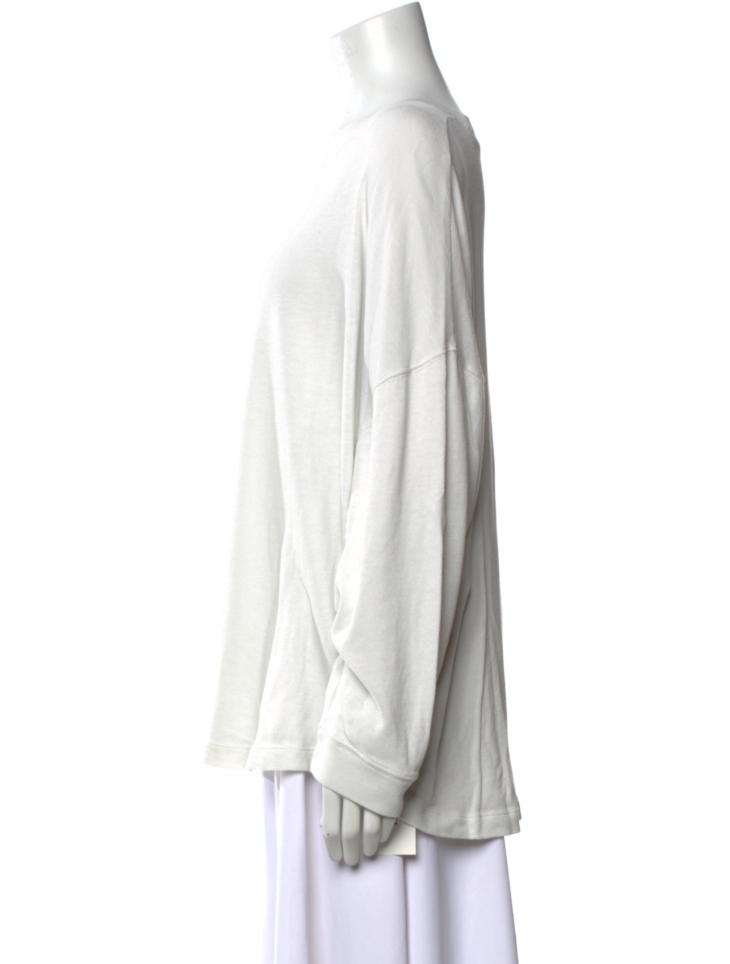 Jenni Kayne Bateau Neckline Long Sleeve Top