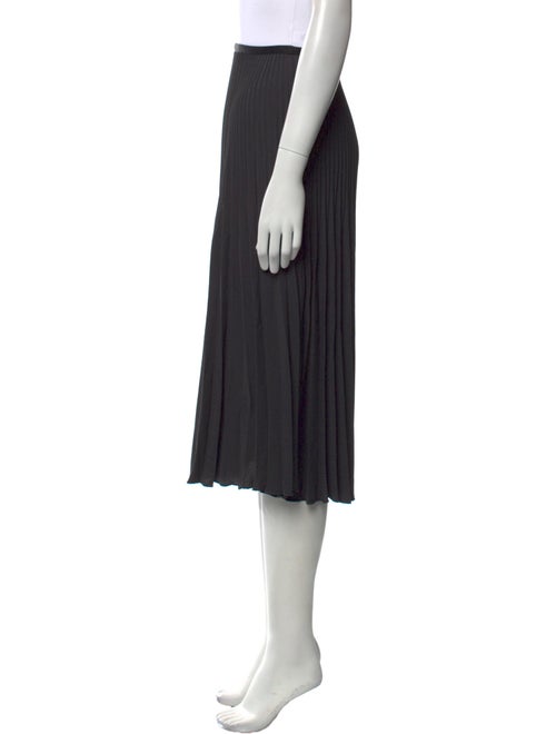 Jenni Kayne Pleated Accents Knee-Length Skirt
