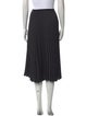 Jenni Kayne Pleated Accents Knee-Length Skirt