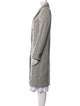 Jenni Kayne Wool Printed Trench Coat