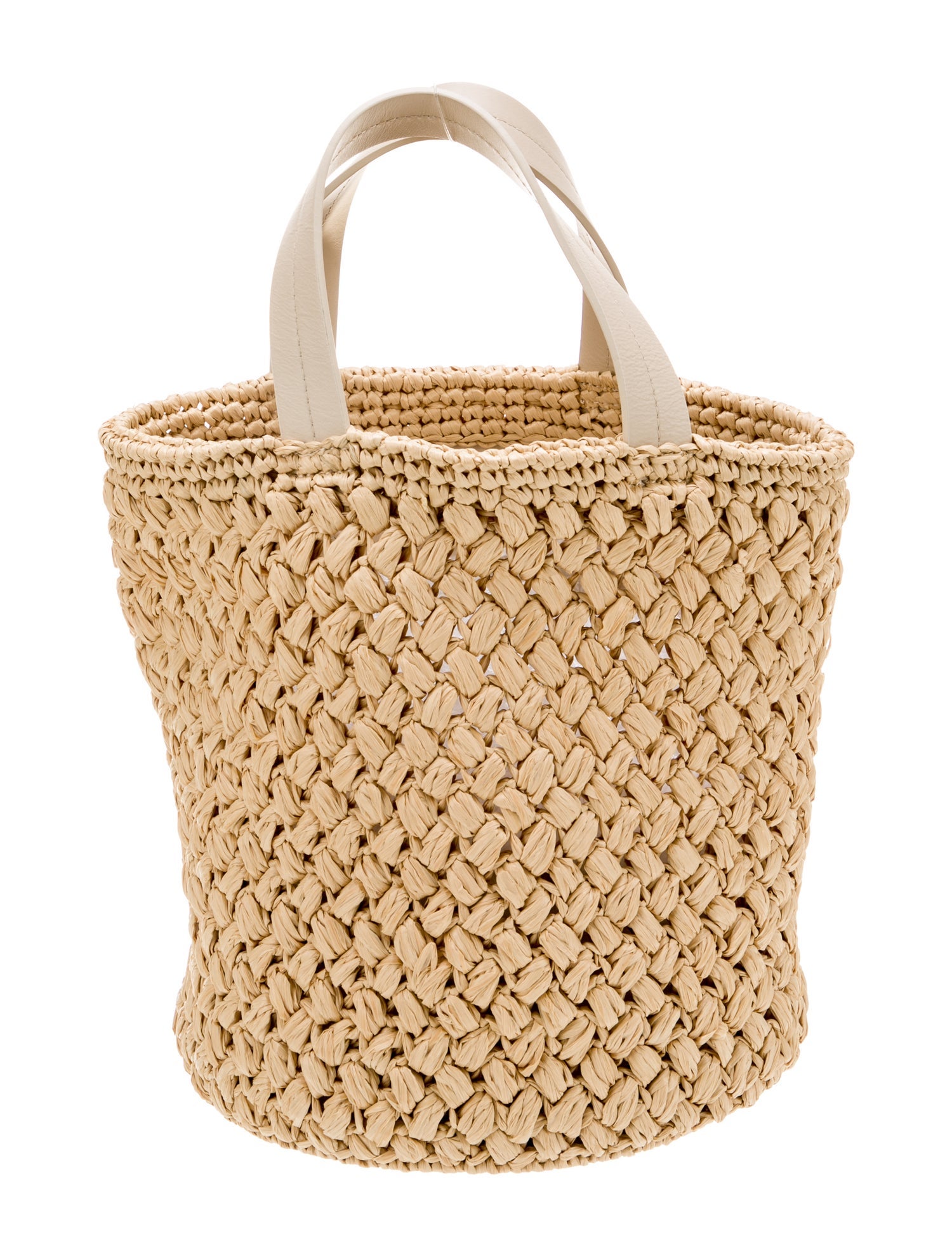 Jenni Kayne Straw Bucket Bag