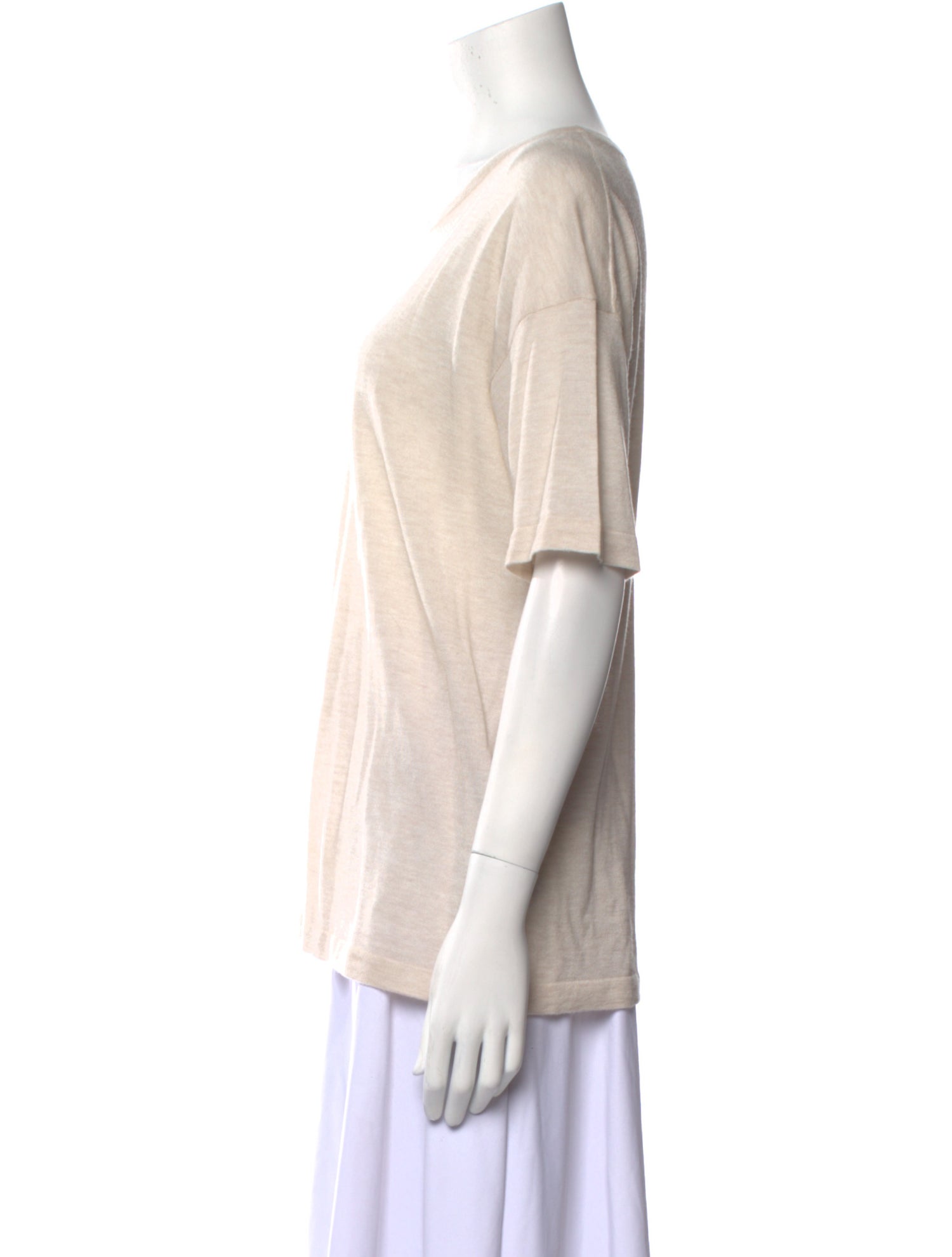 Jenni Kayne Cashmere Scoop Neck T-Shirt