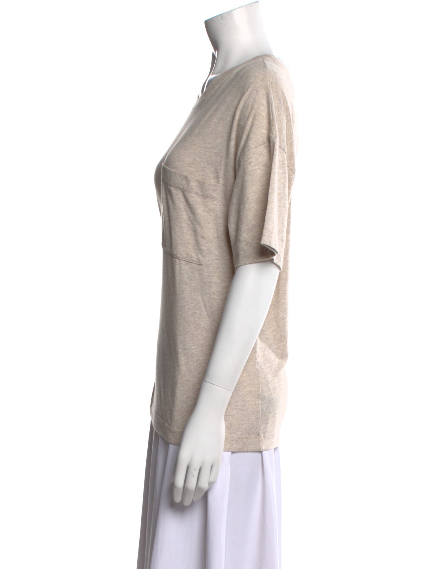 Jenni Kayne Bateau Neckline Short Sleeve T-Shirt