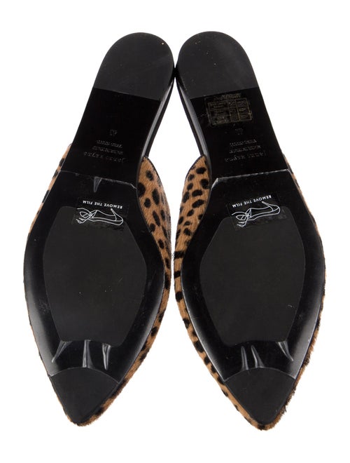 Jenni Kayne Ponyhair Animal Print Mules