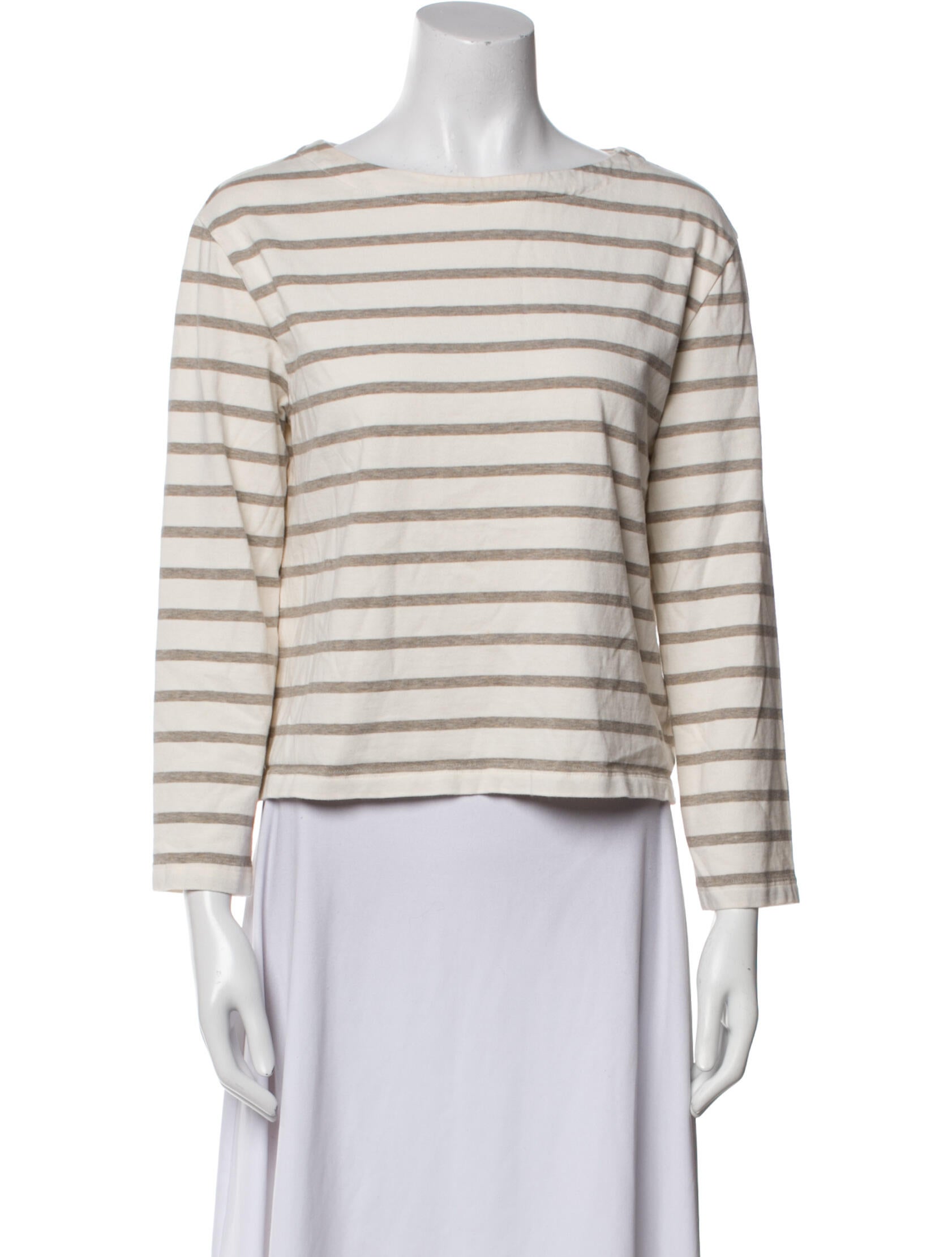 Jenni Kayne Striped Bateau Neckline Top