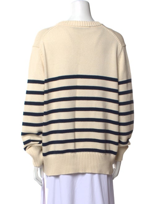 Jenni Kayne Striped V-Neck Sweater