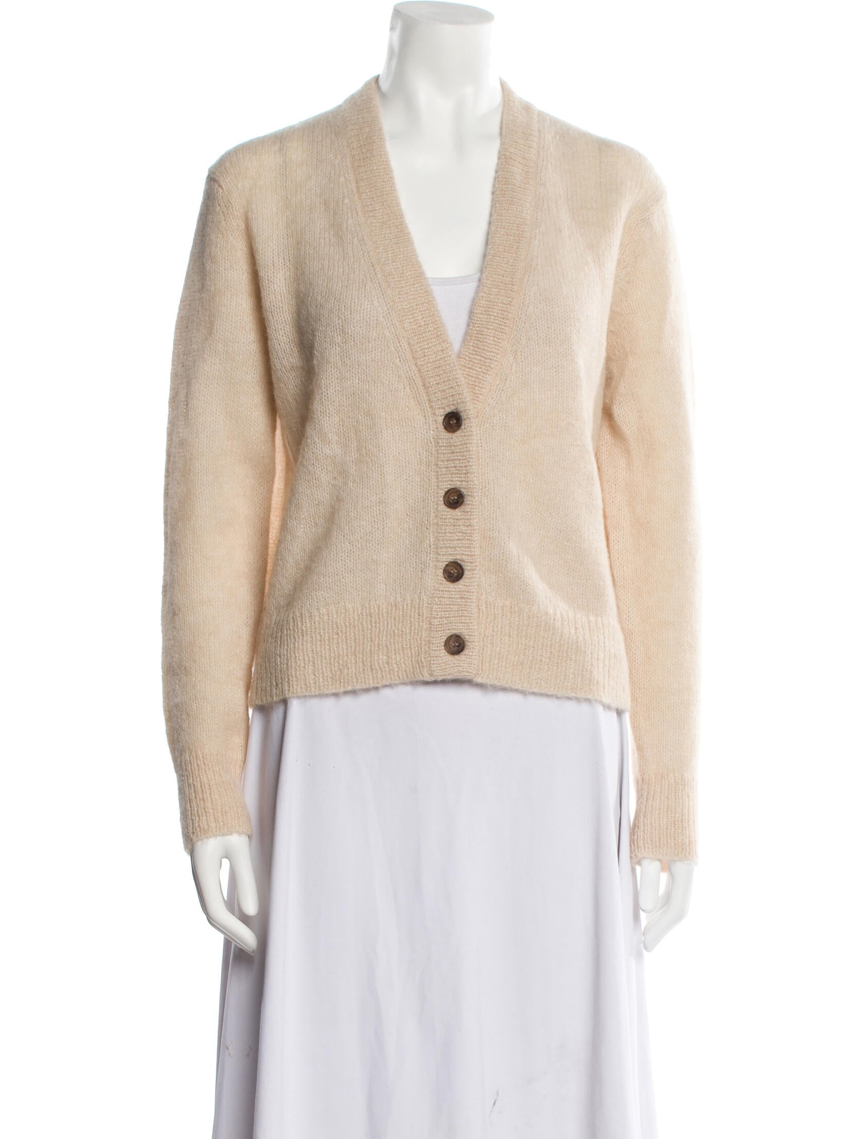 Jenni Kayne Alpaca Plunge Neckline Sweater