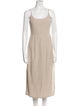 Jenni Kayne Scoop Neck Midi Length Dress