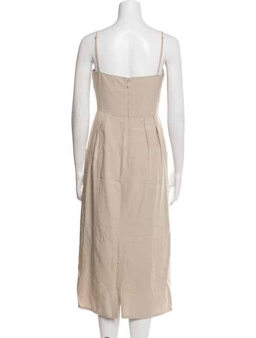 Jenni Kayne Scoop Neck Midi Length Dress